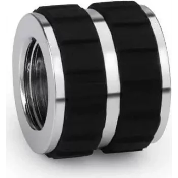 Alphacool Apex Grip Connector 16mm Female/Female G1/4 Chrome (14946)