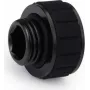 Alphacool Apex Grip Extension 10mm Male to Female G1/4 inch Black (14811)
