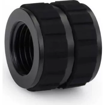 Alphacool Apex Grip Extension Coupling G1/4 Female to Female, 16mm, Deep Black 14810