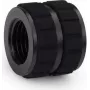 Alphacool Apex Grip Extension Coupling G1/4 Female to Female, 16mm, Deep Black 14810