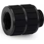 Alphacool Apex Grip Extension Fitting 20mm Male to Female G1/4 inch Black (14812)
