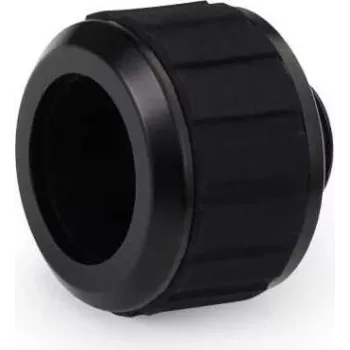 Alphacool Apex Grip HardTube Compression Fitting 16mm OD, G1/4 inch Thread, Deep Black 14796