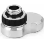Alphacool Apex Grip Offset Adapter 16mm Male/Female G1/4 Swivel Chrome 14892