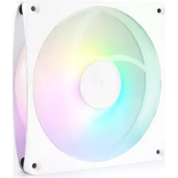 Alphacool Apex Stealth Metal Aurora Fan 2000rpm White 140x140x25mm PWM aRGB
