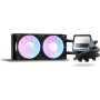 Alphacool Core 2 XT 240mm CPU AiO Liquid Cooler - Full Copper Radiator, ARGB Fans, Intel & AMD Compatible (14710)