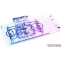 Alphacool Eisblock XPX CPU Water Block Backplate - Intel LGA 1700/1200/115x/2011/2066 Mounting Support, Steel, Black 11961