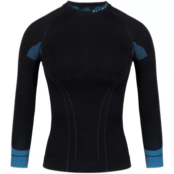 Alpinus Tactical Base Layer Women's Thermoactive Sweatshirt Black-Blue GT43210 L