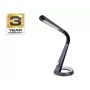 Alto BL1063B Black LED Table Lamp with Touch Dimming and USB Charging Port