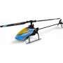 Amewi AFX4 XP Remote Controlled Helicopter RTF 2.4GHz 6-Channel with 6-Axis Gyro, Brushless Main Motor, Altitude Hold, LiPo 7.4V 700mAh, Blue/Black