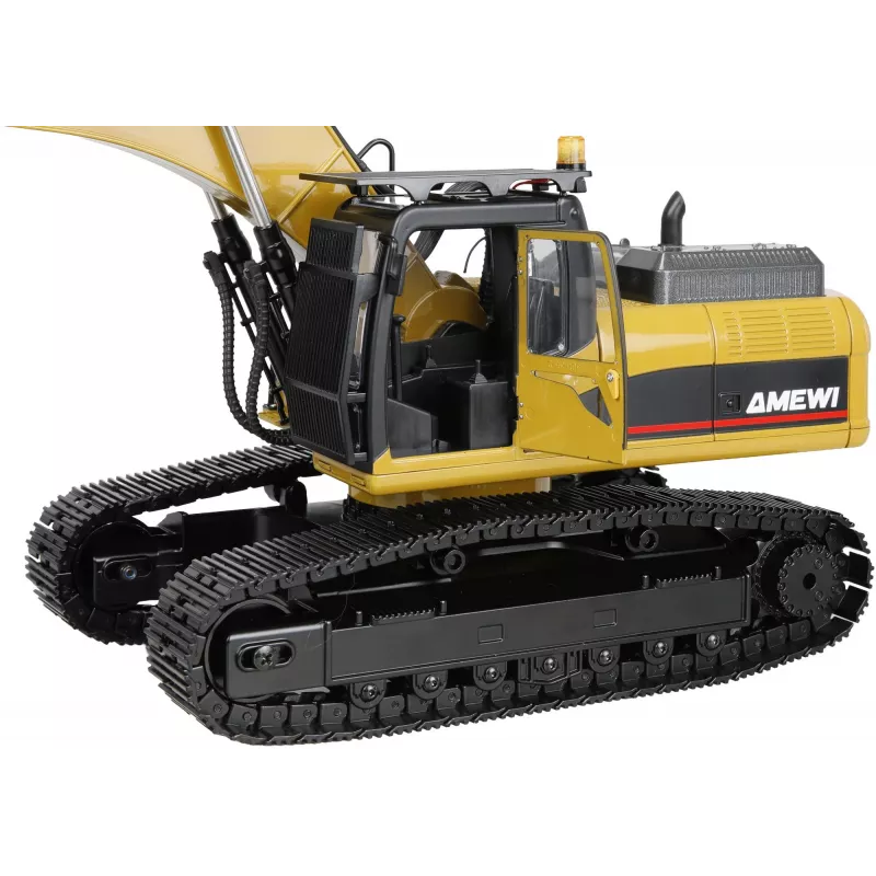 Amewi G705E Metal Excavator 1:14 RTR Yellow 14+