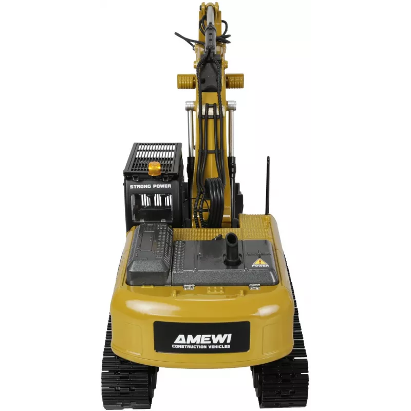 Amewi G705E Metal Excavator 1:14 RTR Yellow 14+