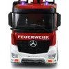 Amewi Mercedes-Benz Aerial Ladder Fire Truck 1:18 RTR 2.4GHz with Water Spray