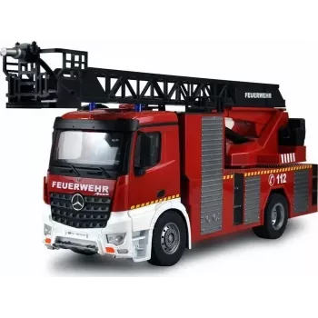 Amewi Mercedes-Benz Aerial Ladder Fire Truck 1:18 RTR 2.4GHz with Water Spray