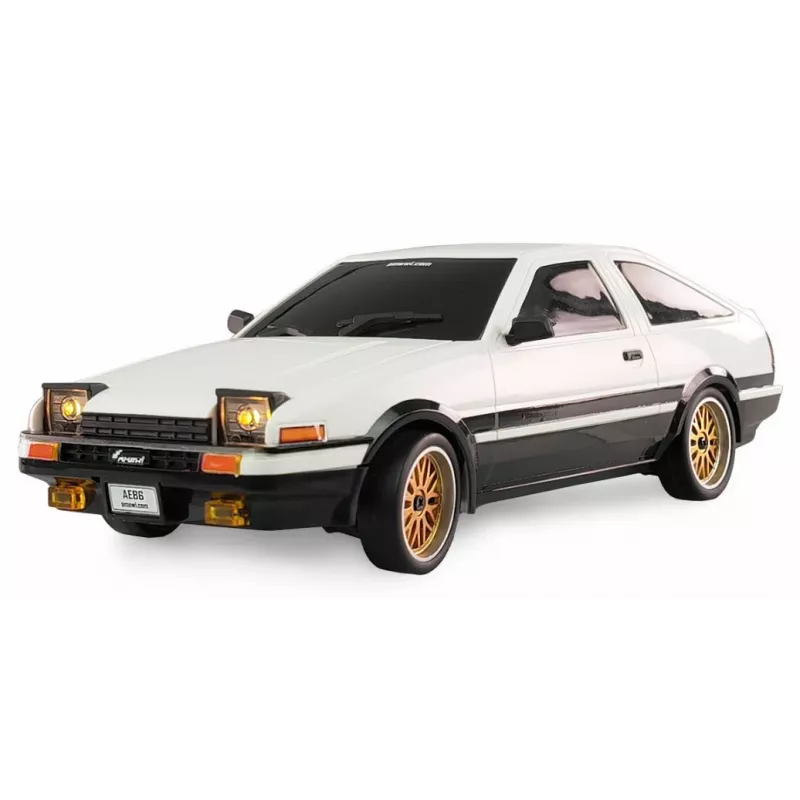 Amewi RC Car AE86 Sprinter Racing Car 1:18 RTR White