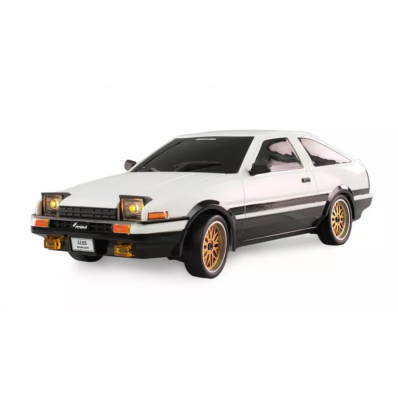 Amewi RC Car AE86 Sprinter Racing Car 1:18 RTR White