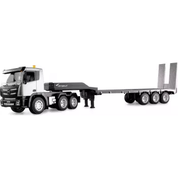 AMEWI RC Construction Site Tractor with Lowboy Trailer 1:24 RTR