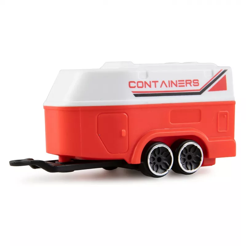 AMEWI RC Pickup Die Cast with Horse Trailer 1:64 RTR Red (22681)