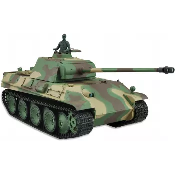 AMEWI RC Tank Panther Standard 1:16 Li-Ion 1800mAh 14+ Airsoft BB Cannon with Sound & Smoke