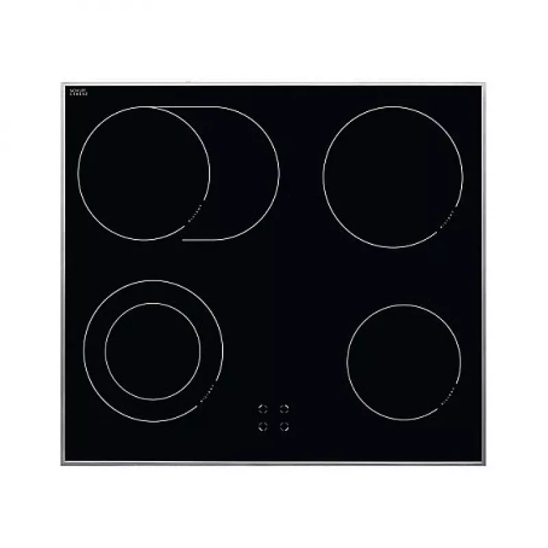 Amica EHC 12761 E Built-in Electric Oven and Ceramic Hob Set with Stainless Steel Finish