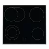 Amica EHC12713E Built-in Oven Set with Ceramic Hob, 65 Litre, 8 Functions, Energy Class A, Stainless Steel
