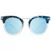 ANA HICKMANN HI3038-50G21 Women's Butterfly Sunglasses Havana 50/23/145 mm