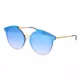 ANA HICKMANN HI3060-6804G Women's Oversized Square Sunglasses Gold Frame Brown Gradient Lens 68/13/145 mm