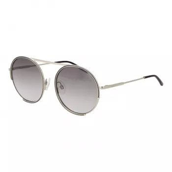 ANA HICKMANN HI3082-5409A Women's Sunglasses - Havana Acetate Frame, Brown Gradient Lens, 54mm