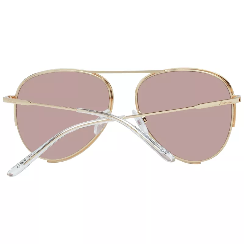 ANA HICKMANN HI3083-5804A Women's Sunglasses Square Havana Acetate Gradient Brown Lens 58mm
