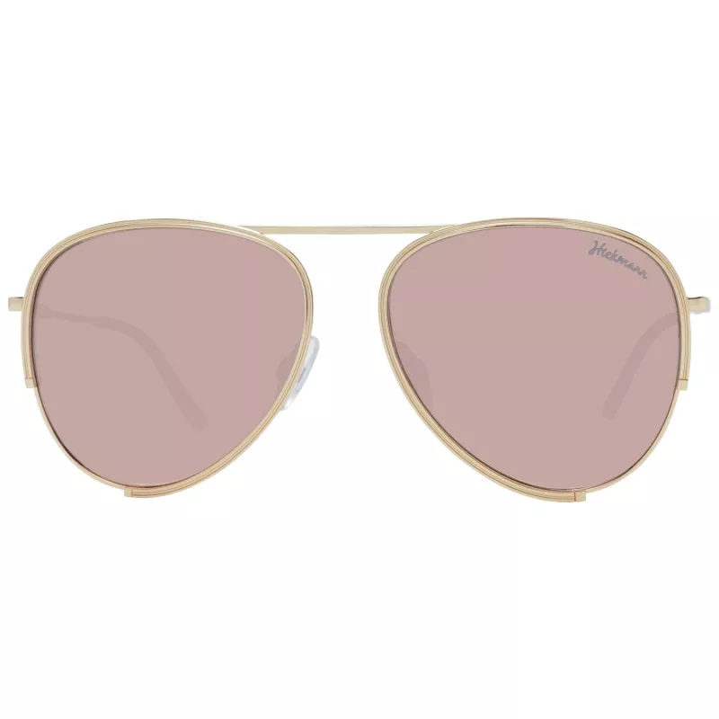 ANA HICKMANN HI3083-5804A Women's Sunglasses Square Havana Acetate Gradient Brown Lens 58mm