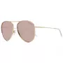 ANA HICKMANN HI3083-5804A Women's Sunglasses Square Havana Acetate Gradient Brown Lens 58mm