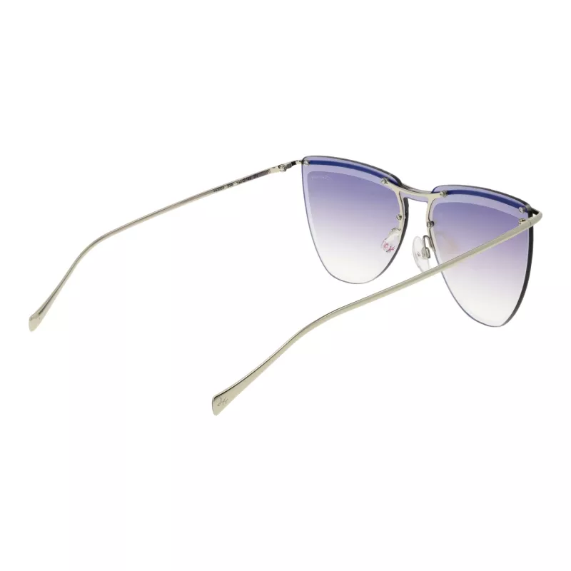 ANA HICKMANN HI3085-13203A Women's Butterfly Sunglasses - Brown Havana Acetate Frame, Gradient Brown Polycarbonate Lenses, UV400 Protection