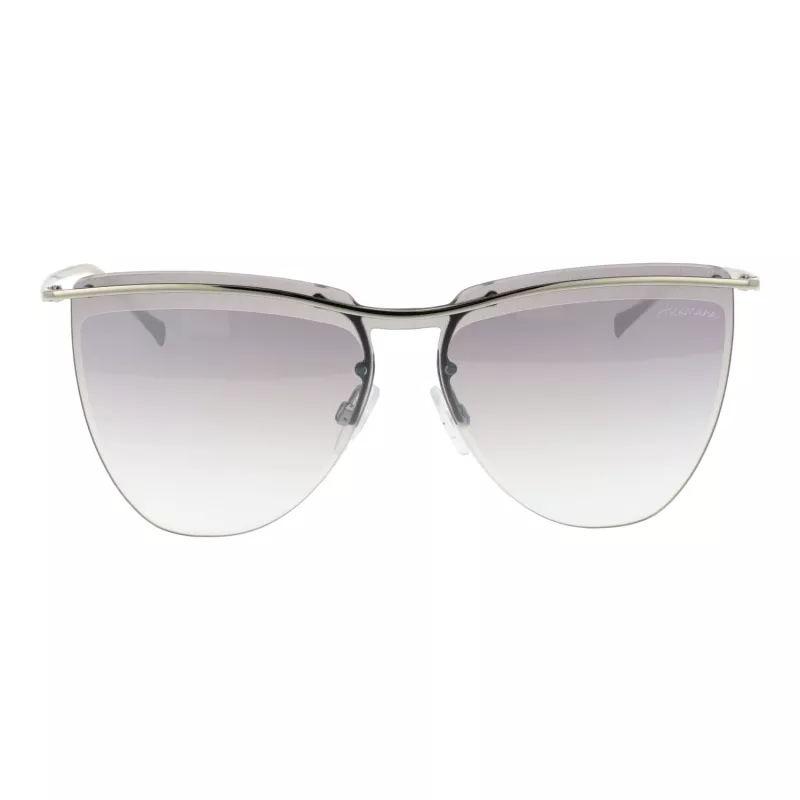 ANA HICKMANN HI3085-13203A Women's Butterfly Sunglasses - Brown Havana Acetate Frame, Gradient Brown Polycarbonate Lenses, UV400 Protection