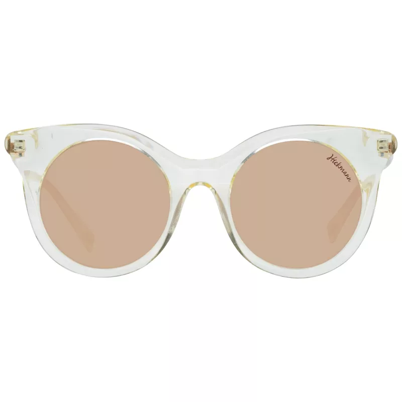 ANA HICKMANN HI9063-49T02 Women's Butterfly Sunglasses Brown Havana Acetate Frame Brown Gradient Lens 49/21/145 mm