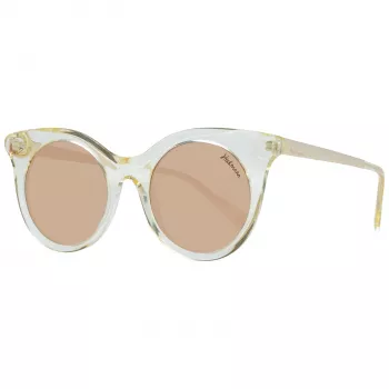ANA HICKMANN HI9063-49T02 Women's Butterfly Sunglasses Brown Havana Acetate Frame Brown Gradient Lens 49/21/145 mm