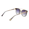ANA HICKMANN HI9080-62T03 Women's Butterfly Sunglasses Brown Tortoise Acetate Frame Brown Gradient Lens 62mm