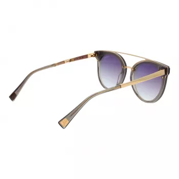 ANA HICKMANN HI9080-62T03 Women's Butterfly Sunglasses Brown Tortoise Acetate Frame Brown Gradient Lens 62mm