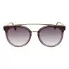 ANA HICKMANN HI9080-62T03 Women's Butterfly Sunglasses Brown Tortoise Acetate Frame Brown Gradient Lens 62mm