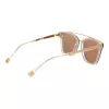 ANA HICKMANN HI9081-66T03 Women's Butterfly Sunglasses Gold Frame Brown Gradient Lens 66mm