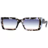 ANA HICKMANN HI9199-53G21 Women's Sunglasses Gold/Brown Butterfly Cat-Eye 53mm
