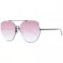 ANA HICKMANN Women HI3068-5809A Sunglasses - Brown Havana Acetate Frame, Gradient Brown Polycarbonate Lenses, UV400 Protection, 58/18/145 mm