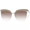 ANA HICKMANN Women's Butterfly Cat Eye Sunglasses AH3179-6204A Havana Tortoise Gradient Brown 62mm