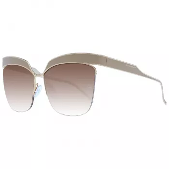 ANA HICKMANN Women's Butterfly Cat Eye Sunglasses AH3179-6204A Havana Tortoise Gradient Brown 62mm