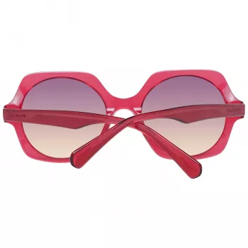 ANA HICKMANN Women's Butterfly Cat-Eye Sunglasses HI9143-50T01 Brown Havana