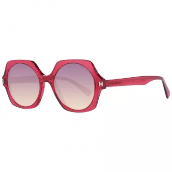 ANA HICKMANN Women's Butterfly Cat-Eye Sunglasses HI9143-50T01 Brown Havana