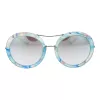 ANA HICKMANN Women's Butterfly Sunglasses AH3166-56E01 Havana Brown Gradient 56 mm