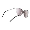 ANA HICKMANN Women's Butterfly Sunglasses AH3173-14003B Havana/Brown 53mm