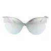 ANA HICKMANN Women's Butterfly Sunglasses AH3173-14003B Havana/Brown 53mm
