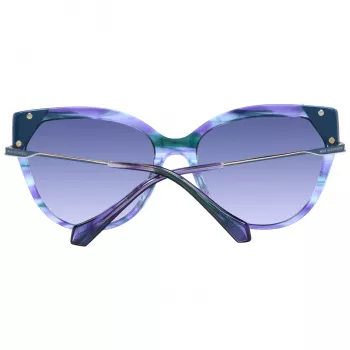 ANA HICKMANN Women's Butterfly Sunglasses AH9339-56P04 Havana Brown Gradient 56mm