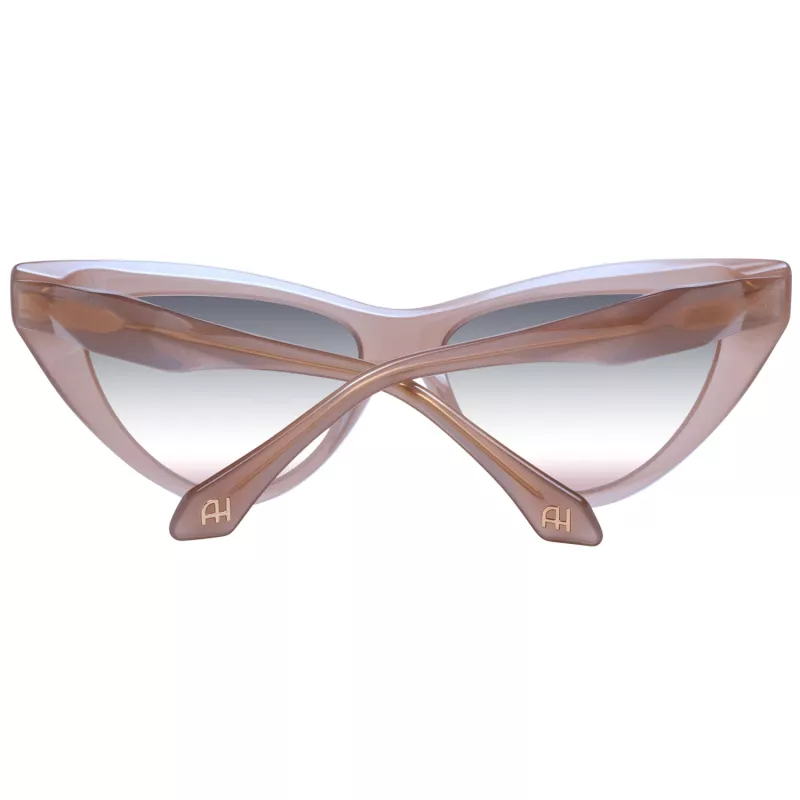 ANA HICKMANN Women's Butterfly Sunglasses AH9391-56T02 Brown Havana/Gold