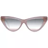 ANA HICKMANN Women's Butterfly Sunglasses AH9391-56T02 Brown Havana/Gold